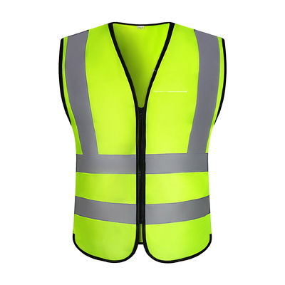 Hola ropa de trabajo amarilla rosada para mujer de la seguridad del camino de Vis Safety Vest Orange 5xl