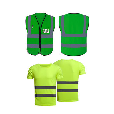 Verde azul negro militar rosado de Mesh Heavy Duty Orange Yellow del chaleco reflexivo de la motocicleta que monta