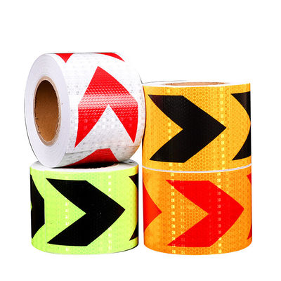 Dot Reflective Tape For Trailers rojo y blanco amarillo acarrea el material adhesivo