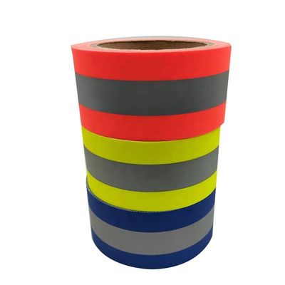 10m m 20m m Sewable cosen en la cinta reflexiva para el algodón blanco amarillo rojo de Aramid de las capas