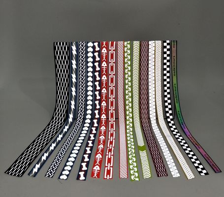 Visibilidad al por mayor de las correas de nylon reflexivas del rosa la alta para los zapatos empaqueta la ropa