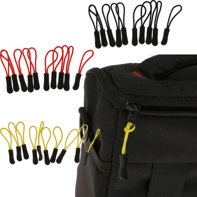 Tirador plástico de la cremallera de la tela plástica de encargo de la chaqueta para la ropa Higg Rsl