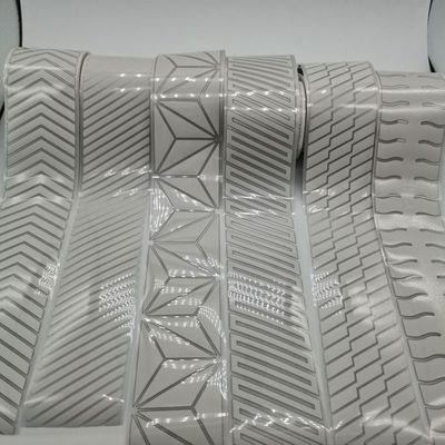 Tela de transferencia de calor reflectante de patrón personalizado para prendas de vestir de exterior