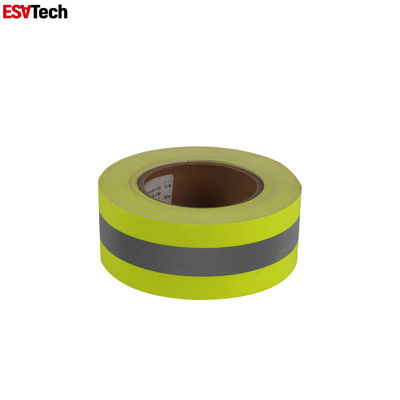 Cintas reflectoras retardantes de llama para 5 cm 7.5 cm de ancho Equipo de lucha contra el hielo Ropa de trabajo industrial