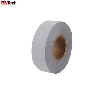 ENISO20471 OEKO-TEX100 B2007 Tejido reflector de plata T/C Material de apoyo para ropa deportiva