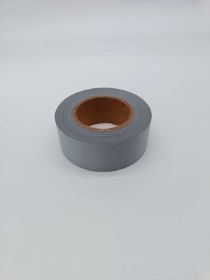 EN20471 Alta visibilidad Seguridad personalizada Plata Coser en cinta de tela de poliéster reflectante para ropa