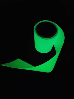 Resplandor en la película luminosa auta-adhesivo del vinilo de la motocicleta de Rim Tape Stickers del neumático oscuro del ANIMAL DOMÉSTICO