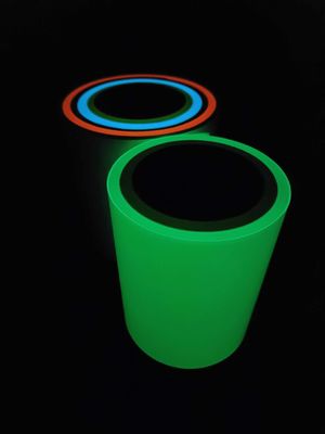 Pavimento retro de la reflectividad del resbalón de la cinta adhesiva del verde de la marca de la película luminosa anti del ANIMAL DOMÉSTICO