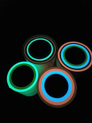 Resplandor luminescente verde del vinilo de la película del vinilo en la transferencia de calor luminosa de la cinta reflexiva oscura