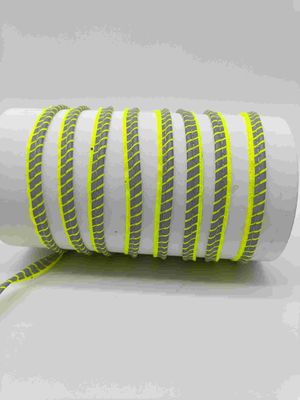 HI diagonal Vis For Clothes Garments Tracksuits del atascamiento y de la instalación de tubos de la cinta de  Sew On Reflective