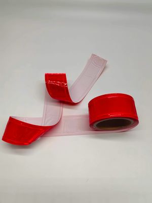 Hierro reflexivo de la cinta de la alta visibilidad de encargo del PVC encendido para la señal de tráfico Crystal Heat Press