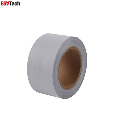EN20471 Tejido reflector de plata de respaldo de alta visibilidad para ropa de seguridad chaqueta de ropa exterior