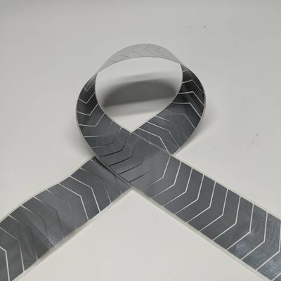 Con cinta reflectante de transferencia de calor de patrón ampliamente utilizada en ropa de trabajo ropa deportiva