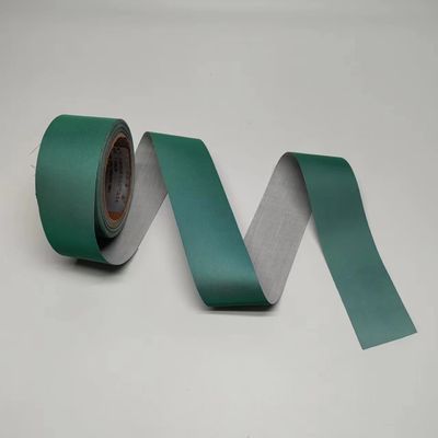 Tejido reflector de alta visibilidad verde cosido para ropa de seguridad bolsos ropa de trabajo de moda