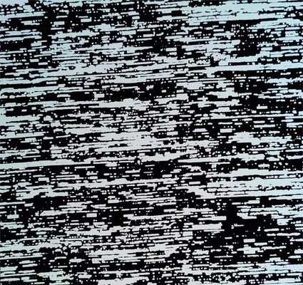 Fabrica de balas mecánicas de imitación de plata brillante Bark 50D (Negra)
