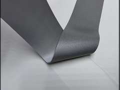 50 ciclos cinta reflectiva elástica de color plateado con doble reflector